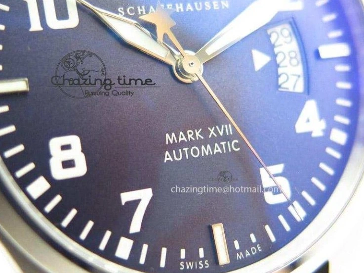 MIROTIME 0410 Mark XVII Le Petit Prince MK Maker 1:1 Best Edition SS Blue Dial A2892 On Brown Leather Strap GoodFit 7379